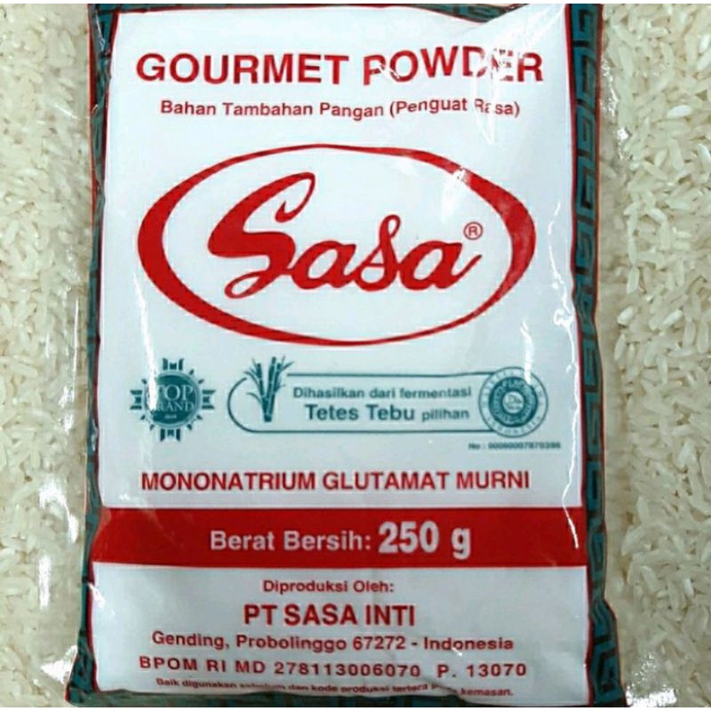 

PENYEDAP RASA SASA MSG 50GR/100GR/250GR