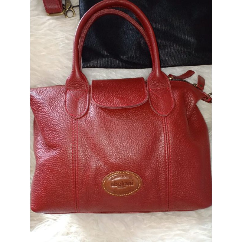 TAS KULAS ORIGINAL CBAG SIZE SMALL SCARLET BY ABEKANI