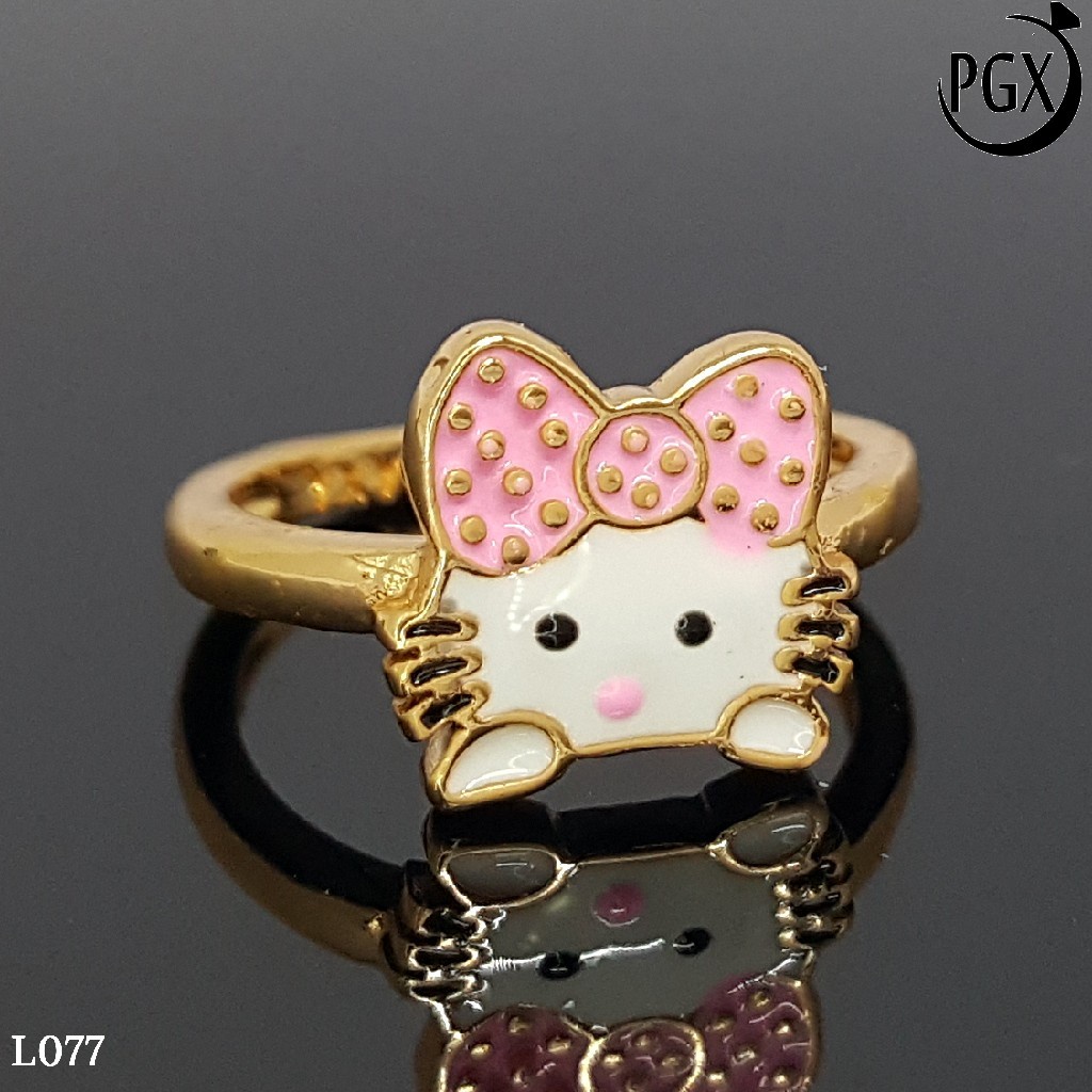 PGX Cincin Anak Xuping Aksesoris Perhiasan Lapis Emas Premium - L077