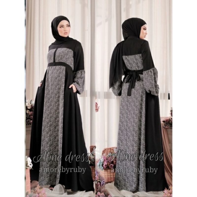 Gamis Aline Dress Amorebyruby