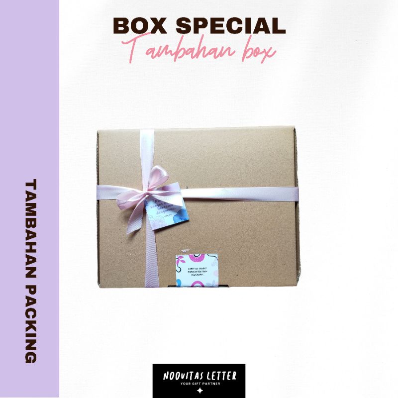 

BOX SPECIAL (TAMBAHAN PACKING)