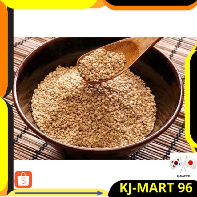 

MAKANAN KOREA/KOREAN FOOD/BUMBU KOREA INSTANT CAMKE MATANG BIJI WIJEN MATANG 100 GR U/ MASAK & TABUR