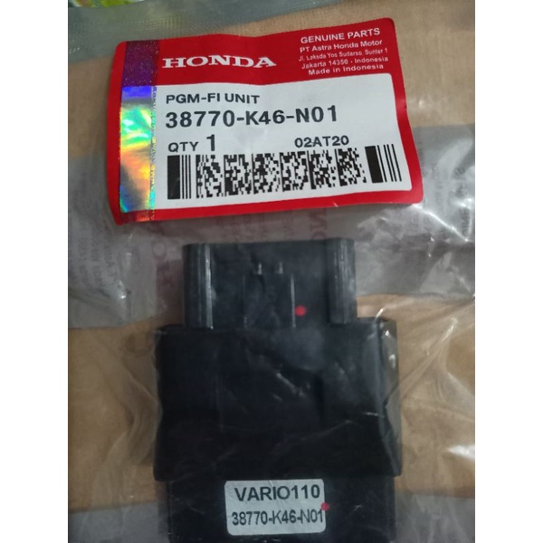 ECU CDI ECM Vario 110 FI F1 LED Injeksi Beat FI F1 Old lama Scoopy FI non Esp K46