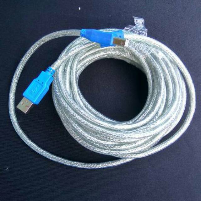 KABEL USB PRINTER 10M / 10 METER / 10 M GOOD QUALITY