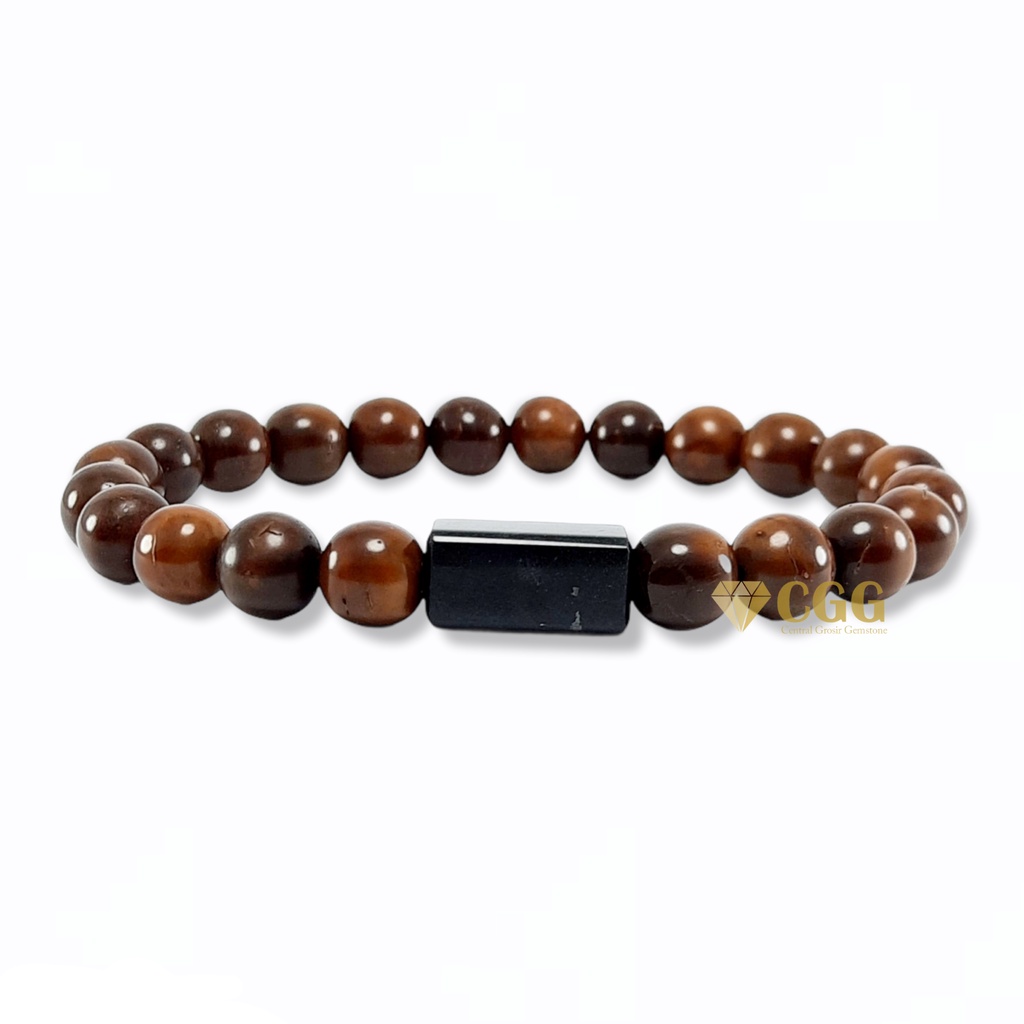 Gelang Kaukah Black Jade Asli Gelang Kesehatan Original