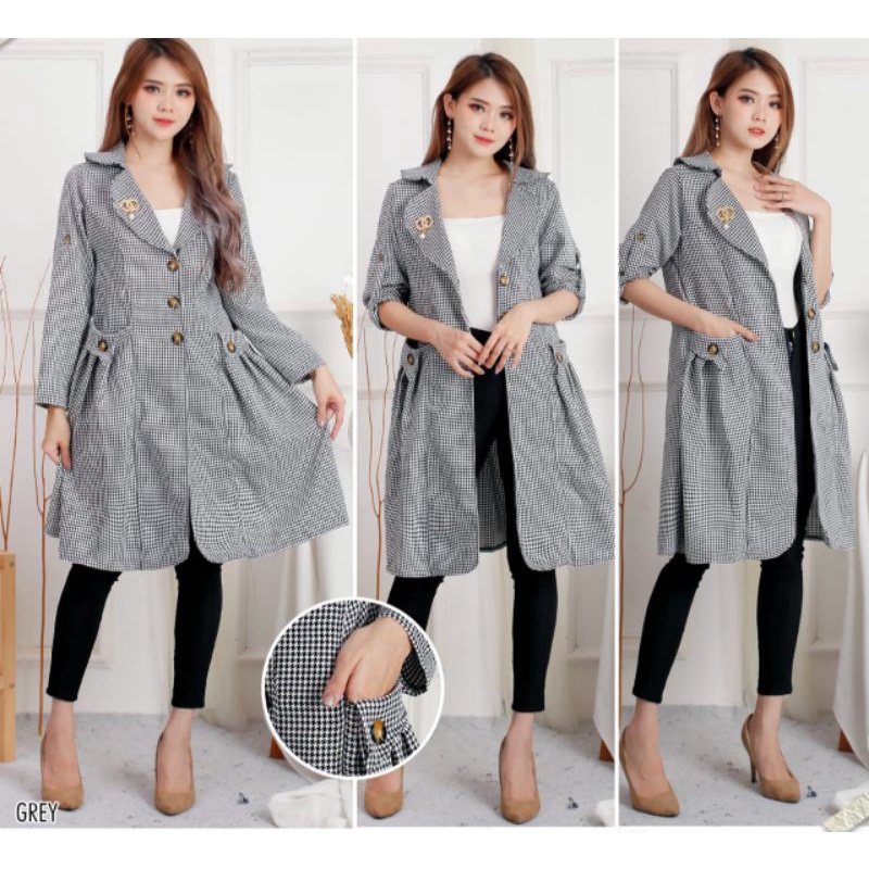 Blazer rompi import//blazer wanita Korea//blazer rompi wanita premium import