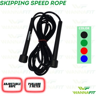 Skipping Pvc Jump Rope Lompat Tali Speed Rope Wannafit(WFI)