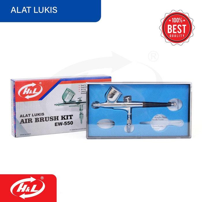 HL EW-550 Air Brush Kit Semprotan Alat Lukis