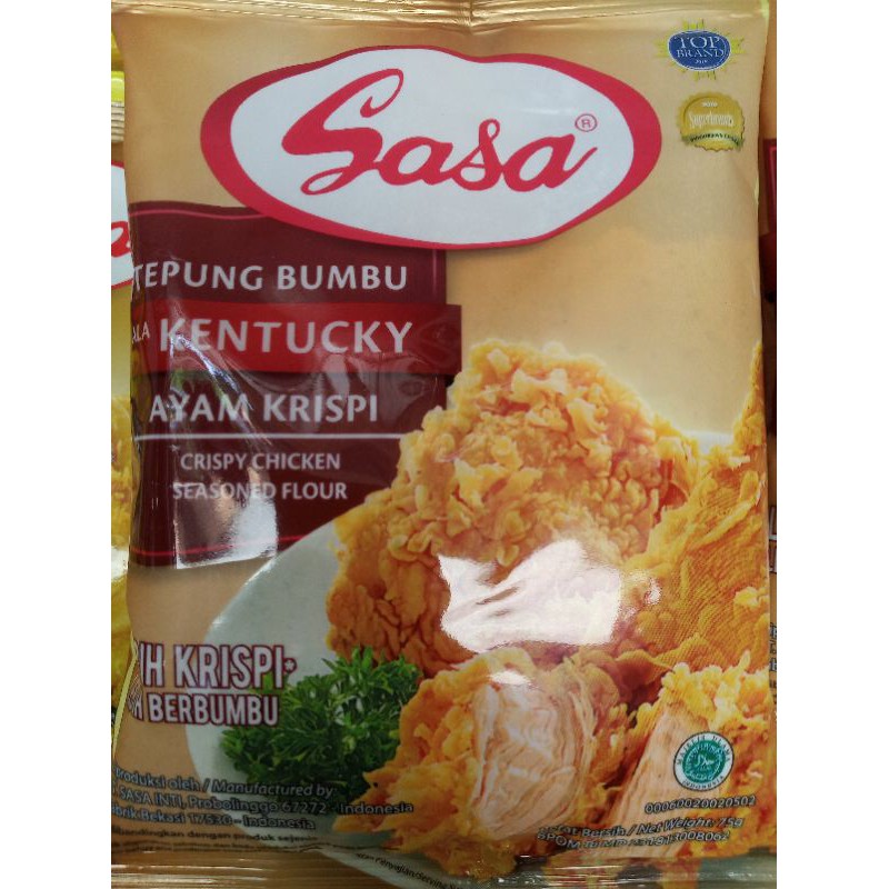 

TEPUNG BUMBU KENTUCKY AYAM KRISPI SASA 75GR