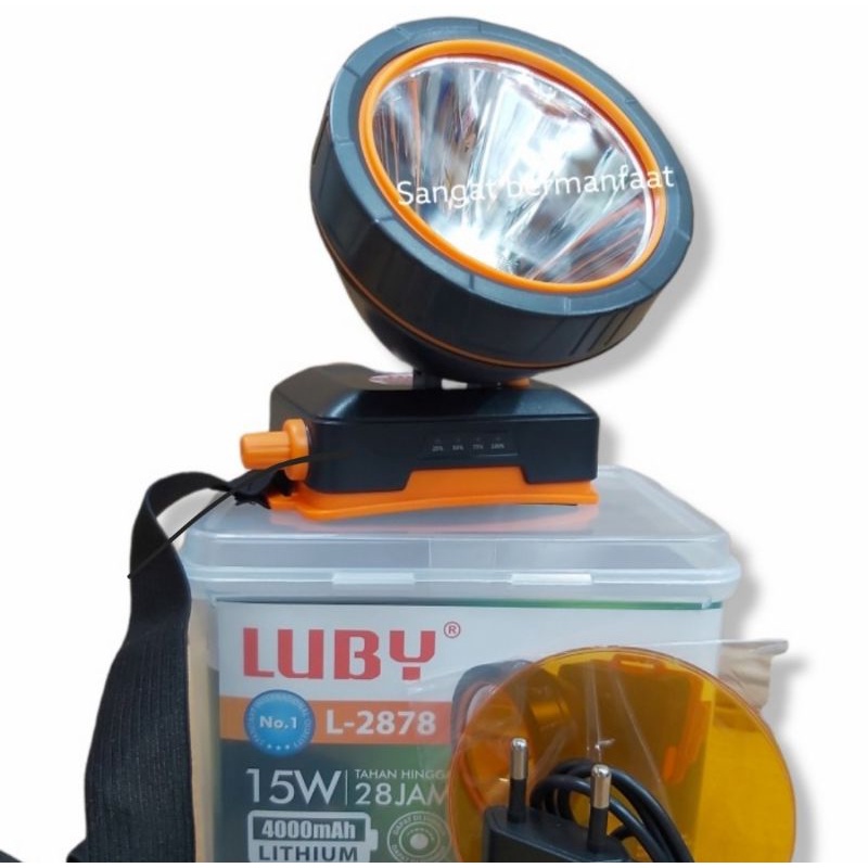 Luby Senter Kepala Dimer 15 Watt L2878