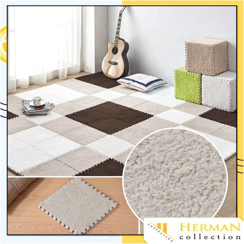 Surfet Bulu Karakter Led,1Set Rasfur Terbaru Terlaris Termurah Hc Karpet Bulu Puzzle Alas Lantai Dek