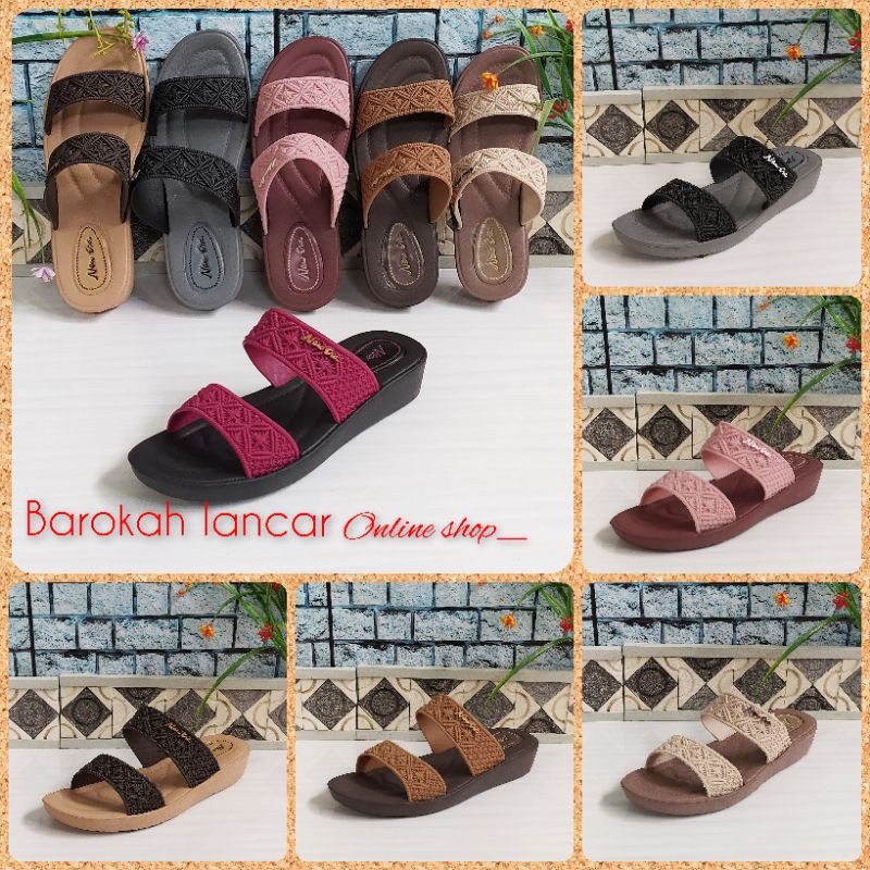 SANDAL SLOP KARET NEW ERA LB E 15132 SIZE 36-40