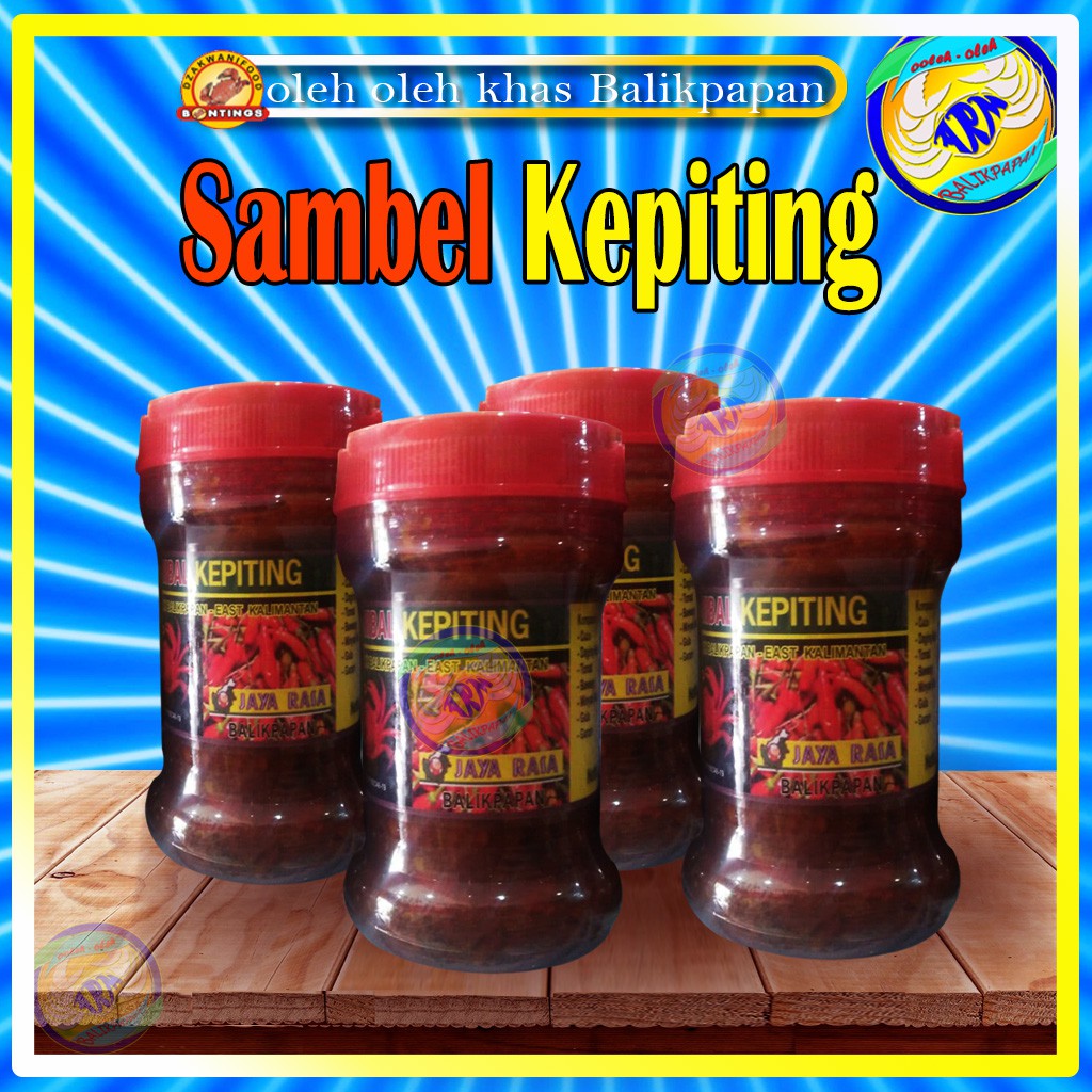 

sambel kepiting sambal pedes asli kalimantan