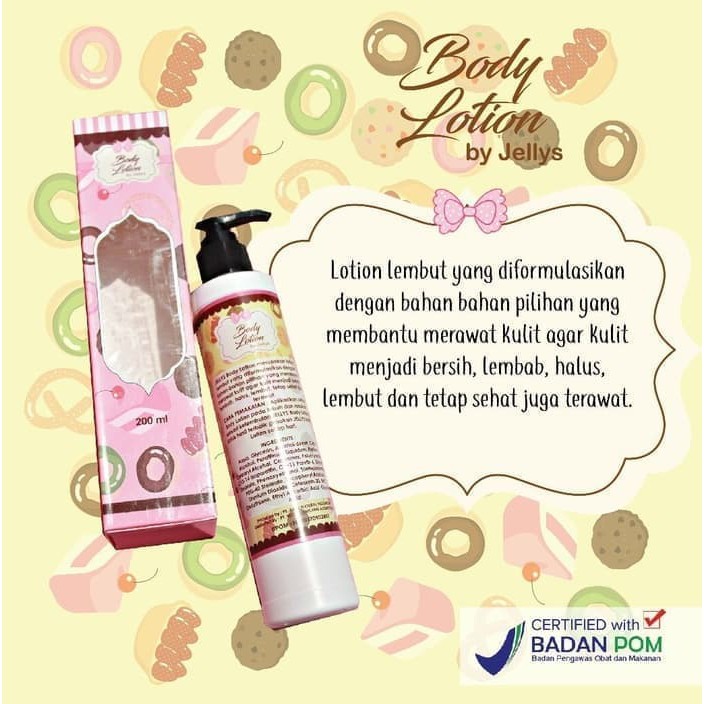 PURE JELLY LOTION BPOM - PURE LOTION BPOM BY JELLYS Murah