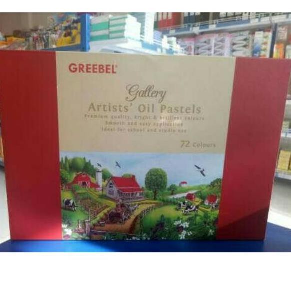 

4.4 HARGA GROSIR Crayon : Oil pastels 72 warna Greebel Artist ⚡
