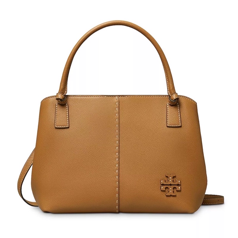 Tory Burch McGraw Satchel Tiramisu