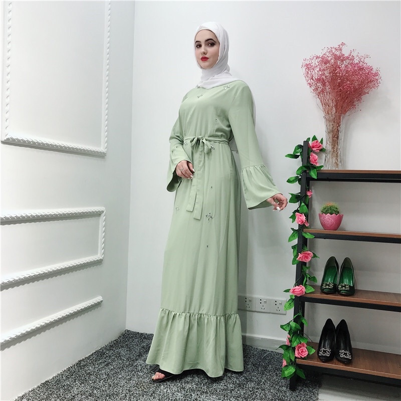 GAMIS MEWAH IMPORT WANITA ARAB DUBAI TURKEY ORIGINAL S-2XL JY9