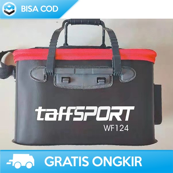 TAS PERLENGKAPAN MEMANCING PORTABLE TAFFSPORT FISHING BUCKET CAMPING