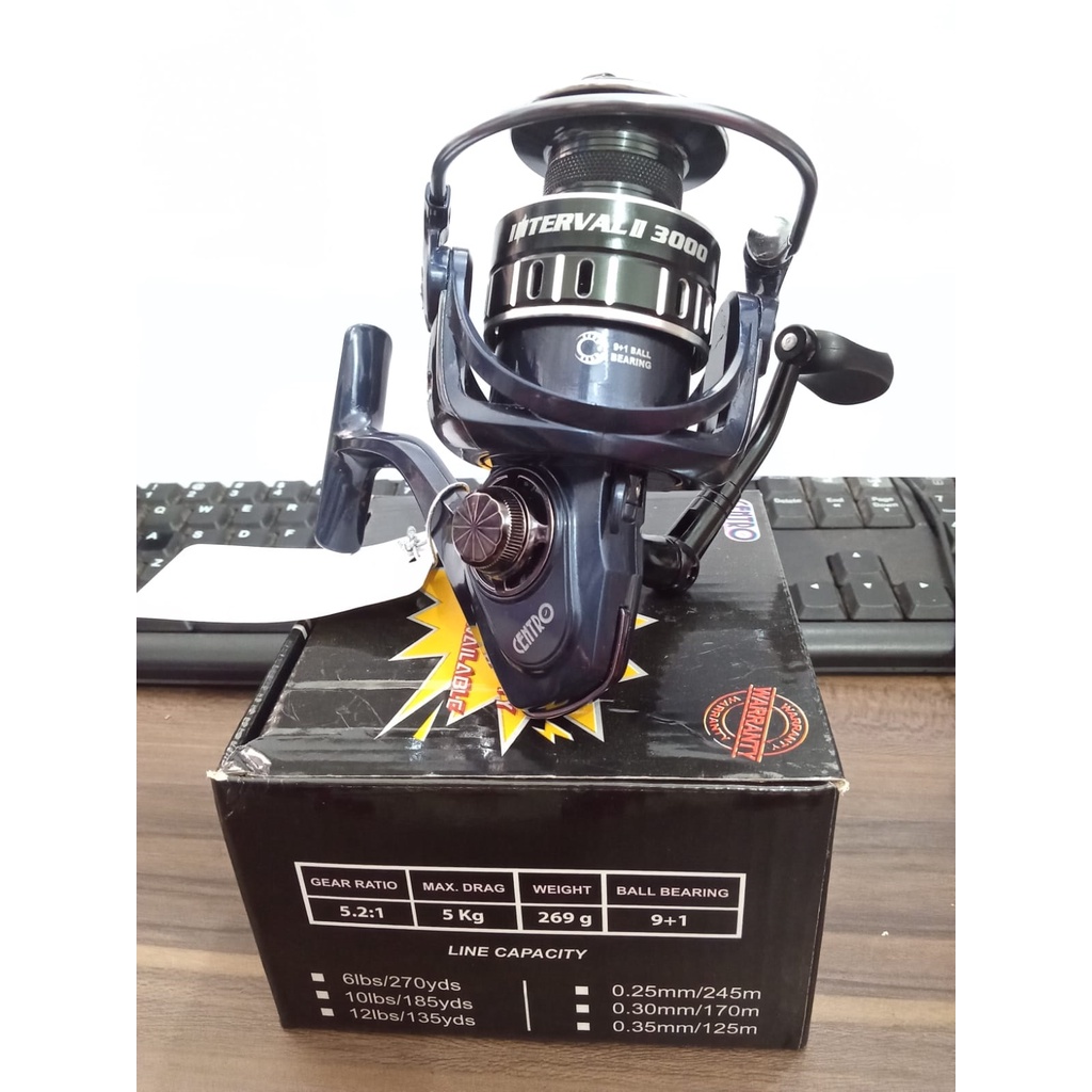 reel power handle centro interval II 3000