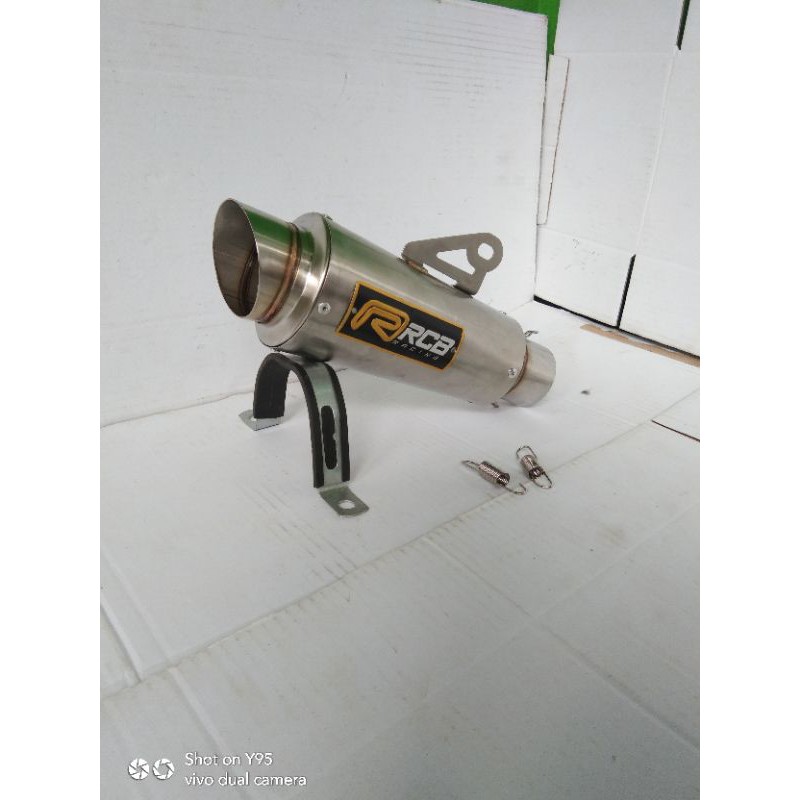 Termurah selincer selencer knalpot Racing RCB sok diameter 50 mm untuk semua motor rcb-1