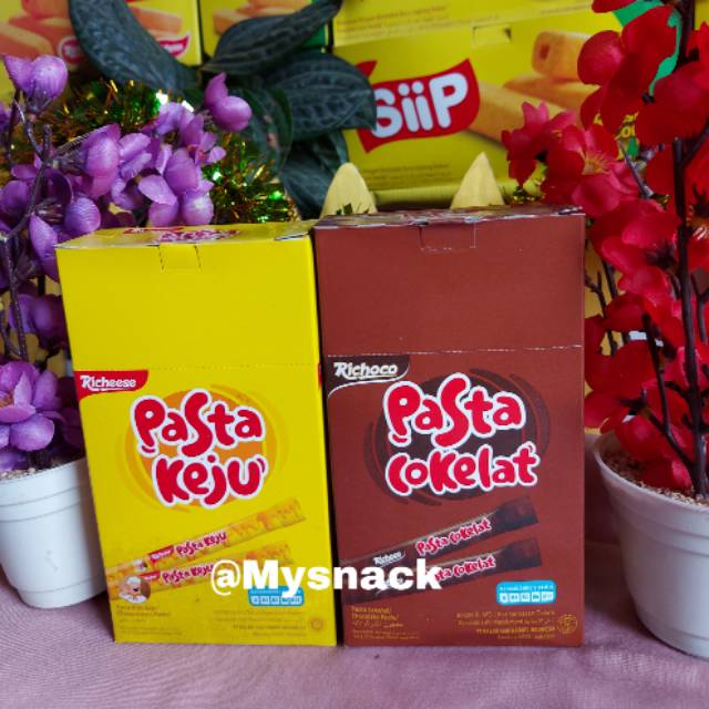 

RICHEESE PASTA KEJU / PASTA COKLAT ISI 30 PCS