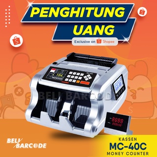 KASSEN MC-40C MONEY COUNTER PENGHITUNG SORTIR MATA UANG DUAL DISPLAY ULTRAVIOLET