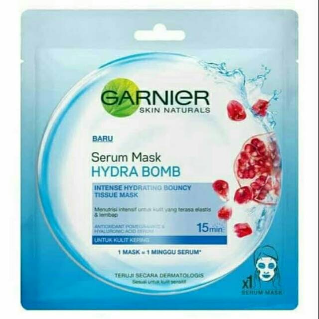 Garnier serum mask