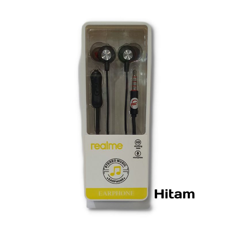 Handsfree Original Realme packing box