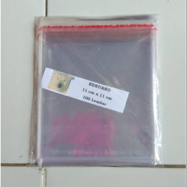 

Plastik lem/plastik perekat/opp ukuran 11*11