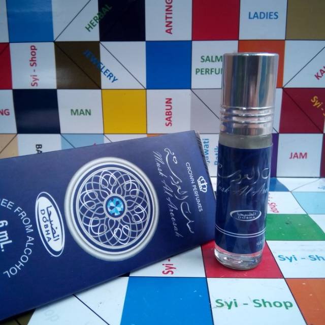 Parfum Musk Al Aroosah By Dobha Roll On Non Alkohol 6ml