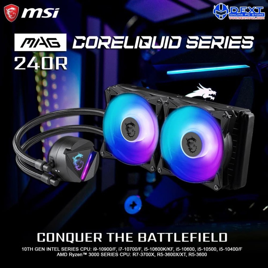 MSI MAG CoreLiquid 240R - CPU Liquid Cooler