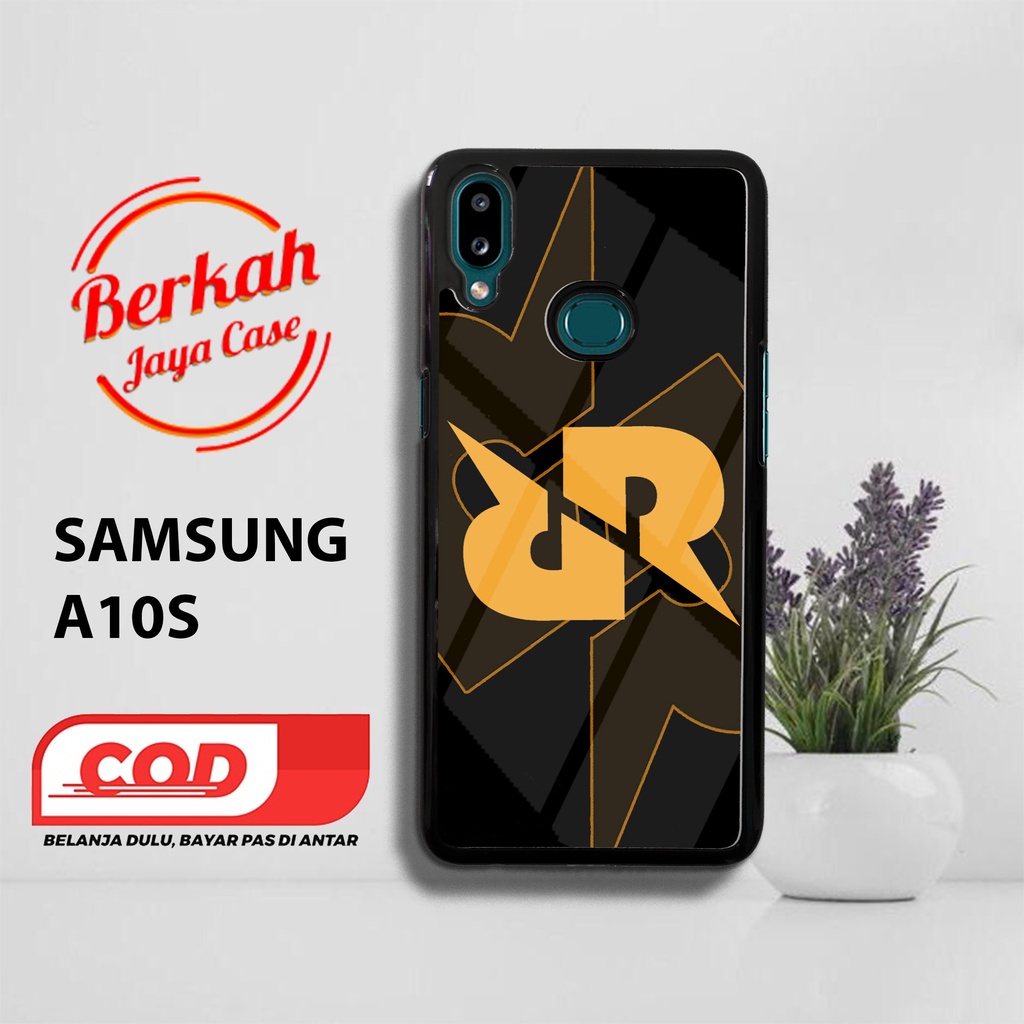 Case SAMSUNG A10S Motif RRQ Berkah jaya case Berkah Casing Berkah Case Glossy Case Terbaru Hardcase 