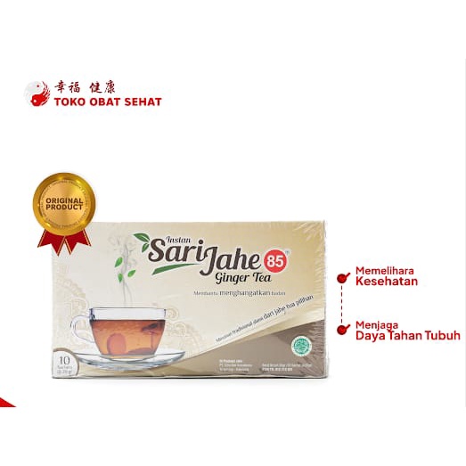 INSTAN SARI JAHE - GINGER TEA minuman sari jahe alami