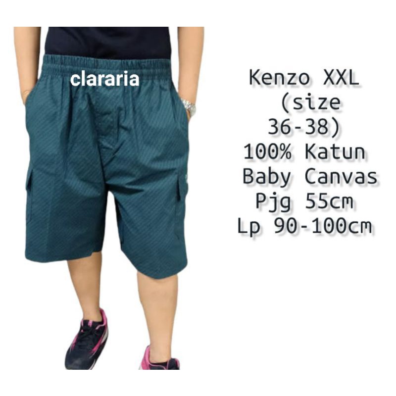 CELANA KATUN MOTIF BABY CANVAS- XXL