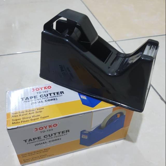 Tape dispenser TD 103 tempat selotip tape cutter 1 Tape dispenser TD 103 tempat selotip tape cutter 1