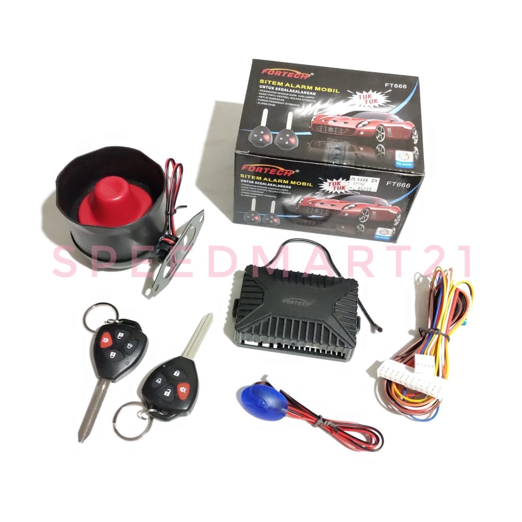 ALARM REMOT MOBIL MODEL KUNCI INNOVA LAMA FORTECH / ALARM FORTECH KUNCI INNOVA OLD