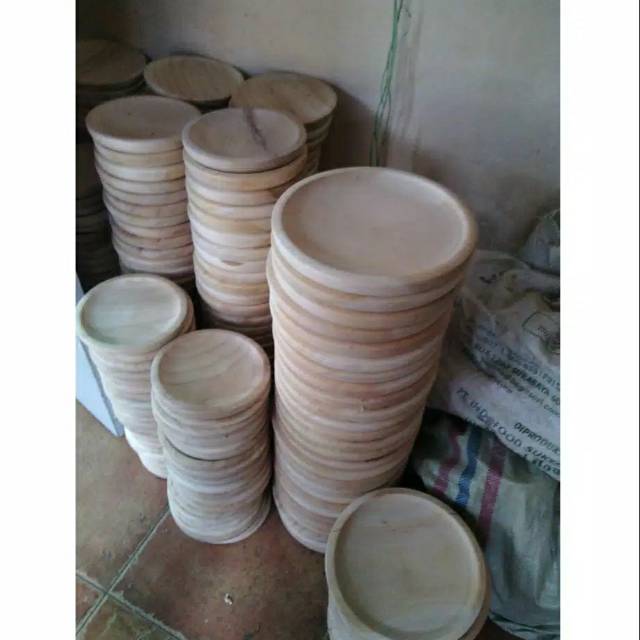 Cobek Kayu Diameter 25 cm