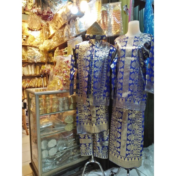 baju pengantin songket palembang