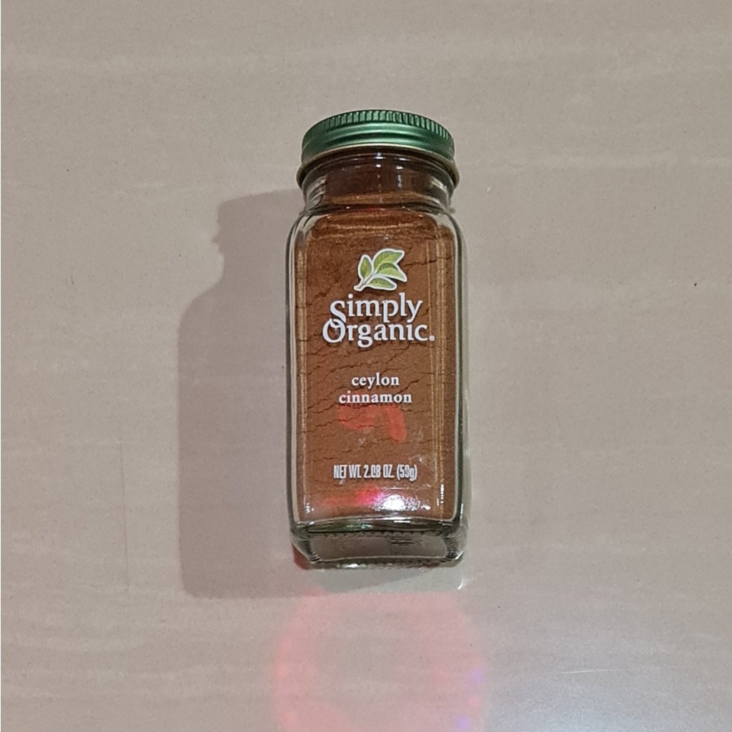 Simply Organic Ceylon Cinnamon 59 Gram