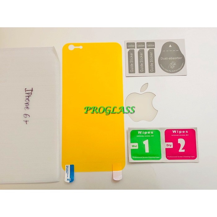 Iphone 6+ / 6 Plus BACK Cover CLEAR TPU Film Protector / Antigores