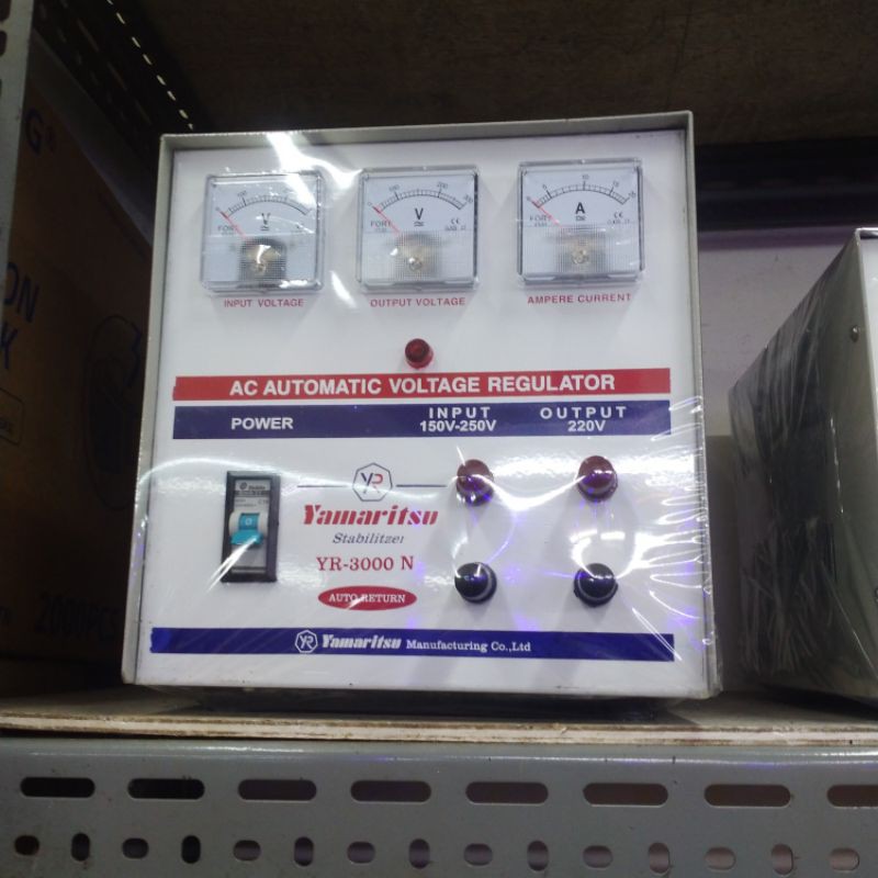 STABILIZER Listrik Stavol YAMARITSU YR- 3000N garansi 3 tahun