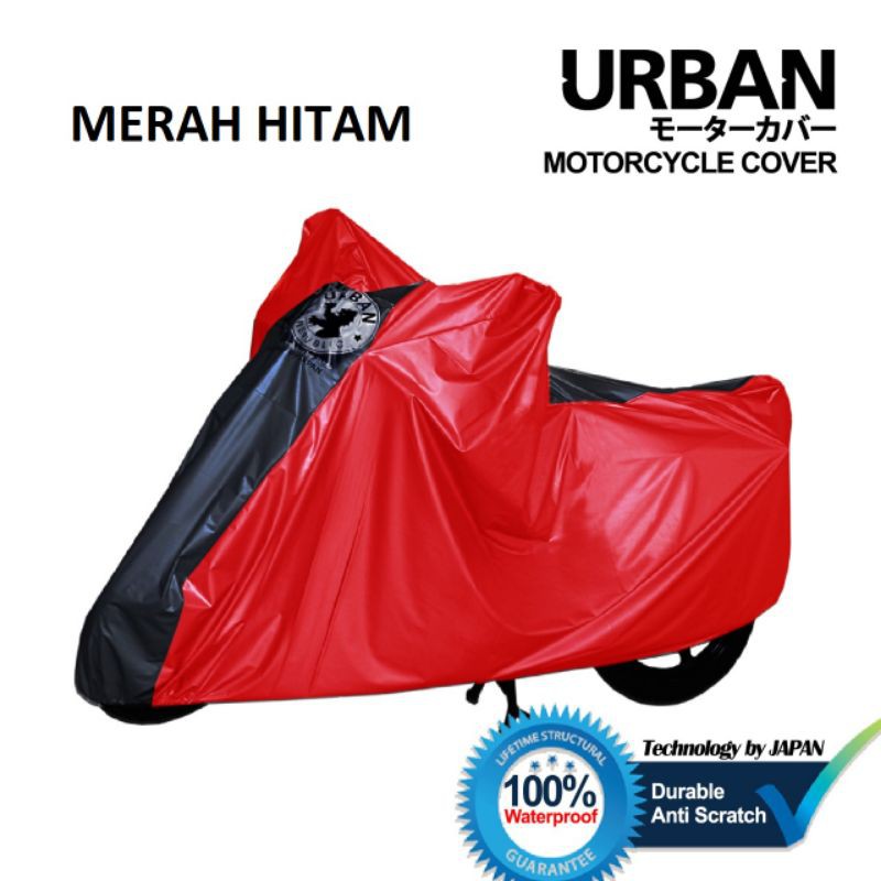 Cover Sarung Selimut Motor URBAN Motor Waterproof STANDAR Bebek Matic Mio Vario Beat Supra Grand