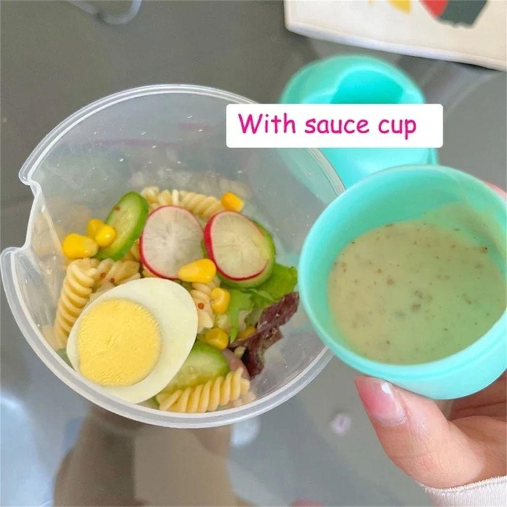 [Elegan] Salad cup High quality 1000ml Toples Salad Sehat Tidak Beracun Tidak Bau