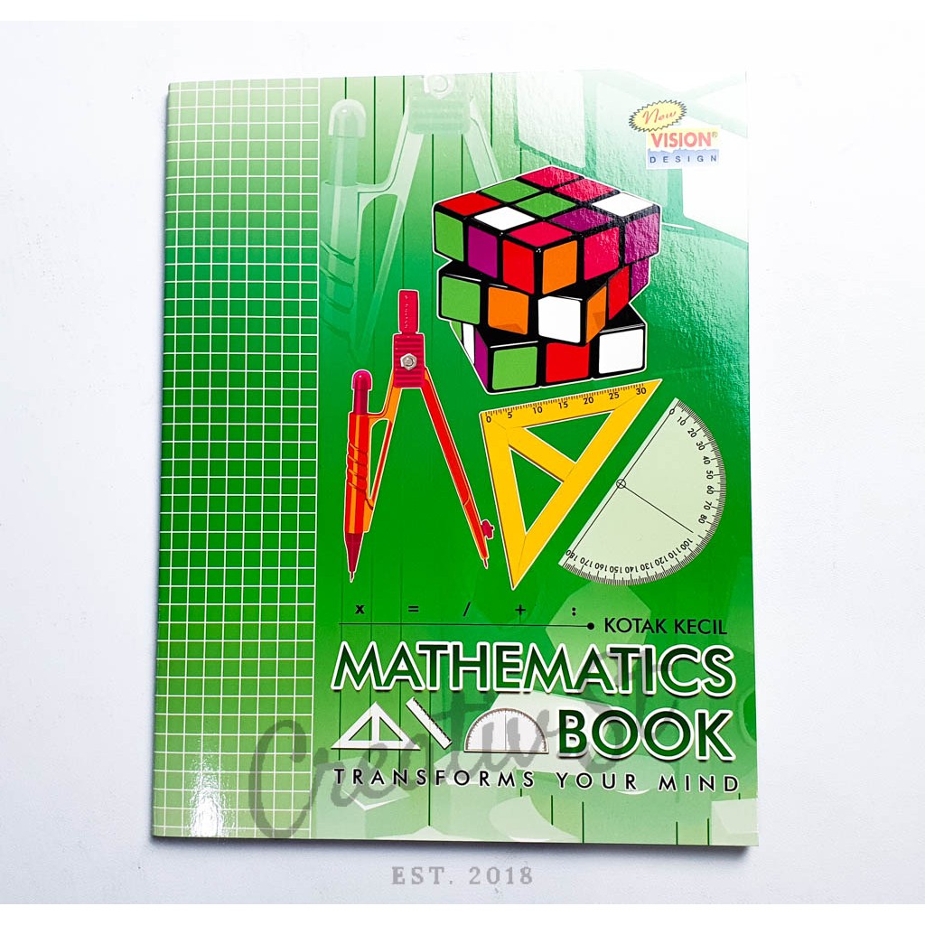 

VISION Buku Kotak Matematika 38 Lembar Buku Matematika 21 Cm X 15 Cm