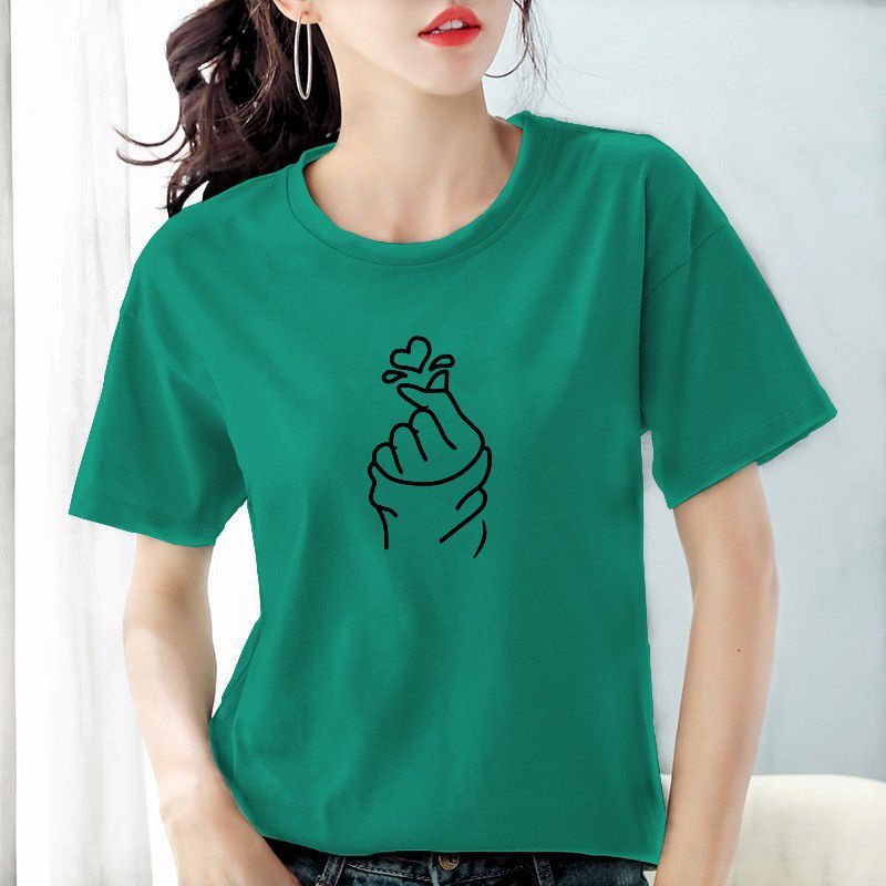 T-shirt Wanita/Kaos Wanita Sarangheo/Atasan Wanita