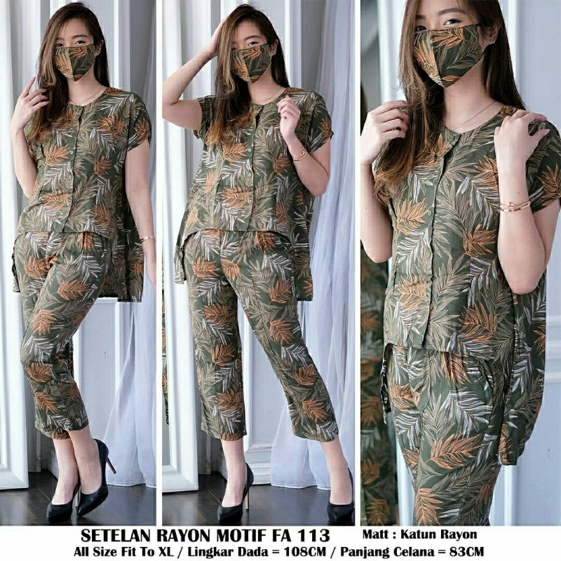 STELAN RAYON MOTIF FA 113 | BARANG PALING LAKU