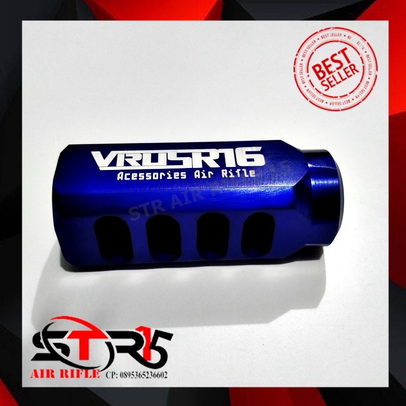 Jual PEMECAH ANGIN MUZZLE BREAK | Shopee Indonesia