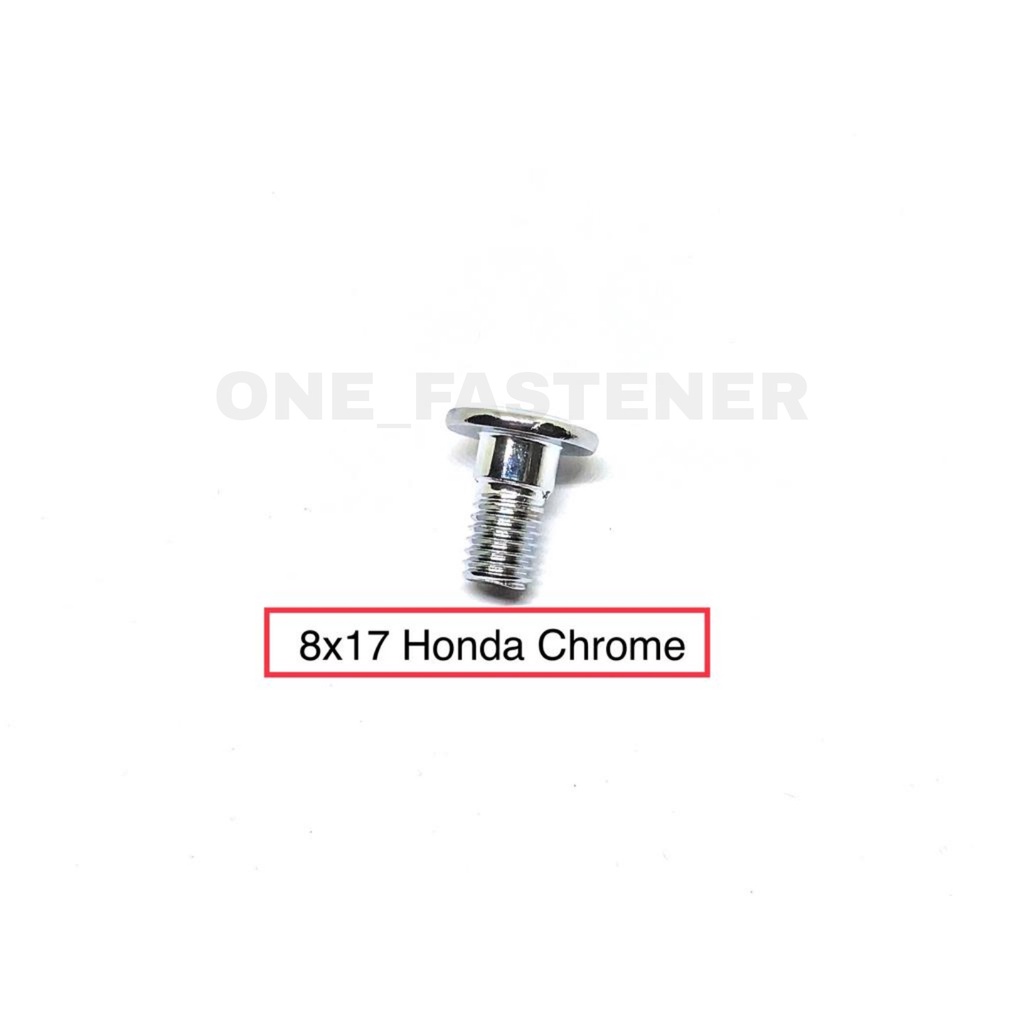 BAUT Disc CAKRAM piringan 8x17 Honda CHROME L6 M8x17 Beat vario Matic