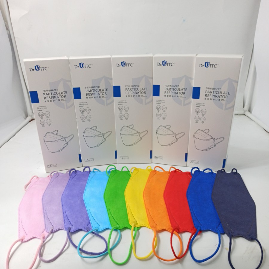 masker korea warna isi 10pcs