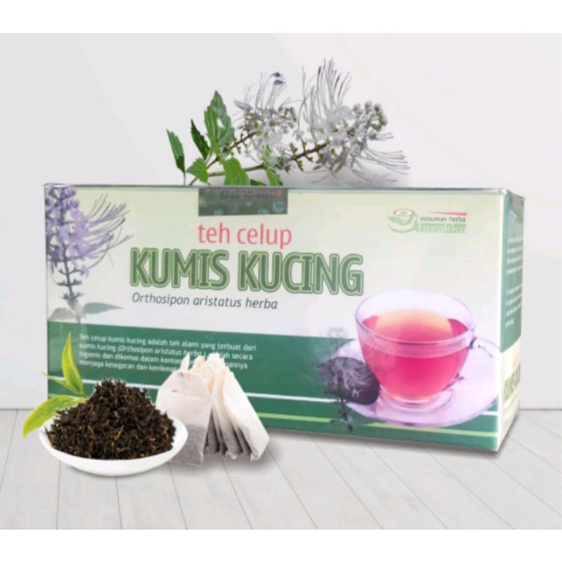 

TEH KUMIS KUCING ORIGINAL PRODUK TAZAKKA ISI 20 KANTONG
